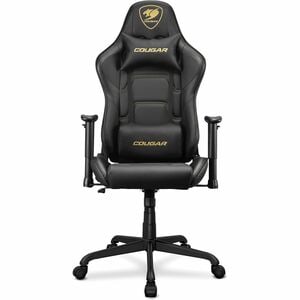 Sillón de Juego COUGAR Armor Elite CGR-ELI-BLB - Cuero PVC, Acero - Negro