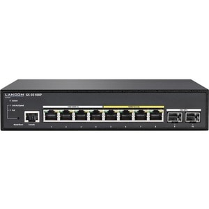 Lancom GS-3510XP 10 Anschlüsse Verwaltbar Ethernet-Switch - 3 Unterstützte Netzwerkschicht - Modular - 165 W Stromverbrauc