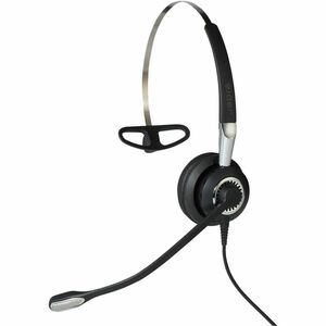 Jabra BIZ 2400 II QD Wired Over-the-head, Over-the-ear Mono Headset - Monaural - Supra-aural - 150 Hz to 6.80 kHz - Noise 