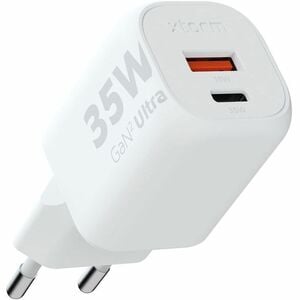 Xtorm 35W GaN² Ultra Wall Charger. Charger type: Indoor, Power source type: AC, Charger compatibility: Universal, USB Type