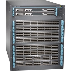 Juniper QFX10000 QFX10008 Manageable Switch Chassis - 3 Layer Supported - Modular - Optical Fiber - 13U High - Rack-mountable