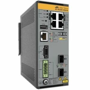Allied Telesis IE220 IE220-6GHX 4 Ports Manageable Ethernet Switch - Gigabit Ethernet, 10 Gigabit Ethernet - 10/100/1000Ba