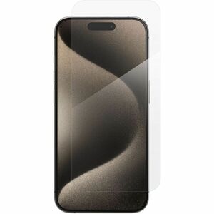 invisibleSHIELD Glass Elite Aluminosilicate Tempered Glass Screen Protector for Apple iPhone 15 Pro - For 15.5 cm (6.1") O