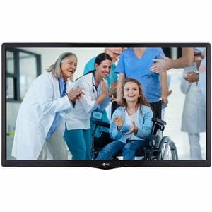 LG LN572M 24LN572MBUB 24" (609.60 mm) LCD TV - HDTV - Ceramic Black - HDR10 Pro, HLG - 1366 x 768 Resolution