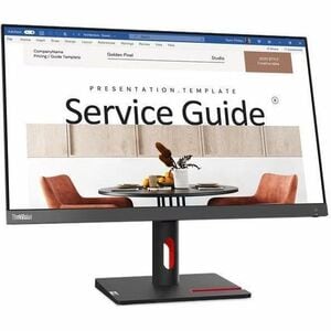 Monitor LED Lenovo ThinkVision S24i-30 24.0" (61.0cm) Class Full HD - 16:9 - Negro oscuro - 23.8" (60.5cm) Viewable - Tecn