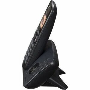 Panasonic KX-TGC210SPB DECT Cordless Phone - Black - 1 x Phone Line - 1 x Handset - Speakerphone