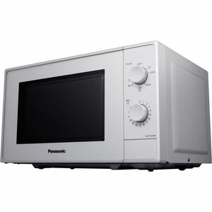 Panasonic NN-K10JWMEPG Single Microwave Oven - White - Grilling, Microwave, Toasting - 5 Power Levels - 800 W Microwave Po
