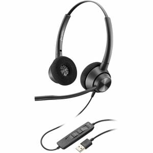Poly EncorePro 310 Monaural USB-A Headset TAA - Microsoft Teams Certification - Stereo - USB Type A - Wired - 32 Ohm - 50 