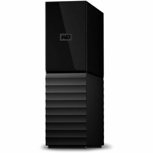 Western Digital WD My Book WDBBGB0220HBK-NESN 22 TB Desktop Hard Drive - External - Black - Storage System Device Supported - USB 3.2 (Gen 1) - 256-bit AES Encryption Standard - 3 Year Warranty