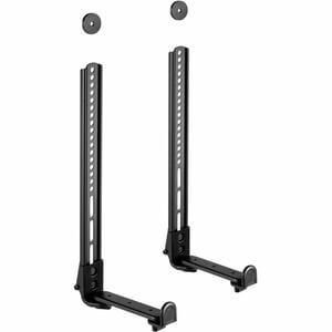 Universal Sound Bar Mounting Kit for up to 80" Displays - Height Adjustable - 80" Screen Support - 165 lb Load Capacity - 