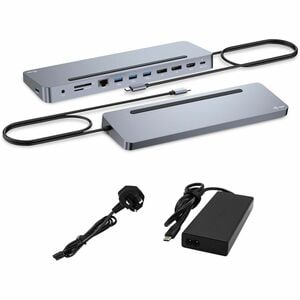 i-tec USB Type C Docking Station for Tablet PC, Microphone, Notebook, Monitor, Headset, Smartphone - Charging Capability -