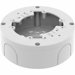 Wisenet Mounting Box - White - Aluminum