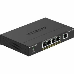 Netgear 5-Port Gigabit Ethernet SOHO Unmanaged Switch with 4 Ports PoE+ (83W) - 5 Ports - Gigabit Ethernet - 10/100/1000Ba