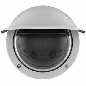 AXIS Panoramic P3827-PVE 7 Megapixel Network Camera - Color - Dome - White  - H.264, H.265, Motion JPEG, H.264B, H.264H, H