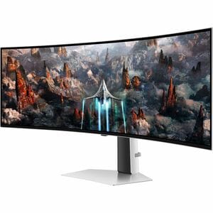 Samsung Odyssey G9 S49CG934SU 49 Zoll Class Dual Quad HD (DQHD) Gekrümmter Bildschirm Gaming-OLED-Monitor - 32:9 Format - 