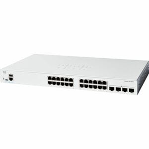 Commutateur Ethernet Cisco Catalyst 1300 C1300-24T-4X 24 Ports Gérable - 10 Gigabit Ethernet - 10/100/1000Base-T, 10GBase-