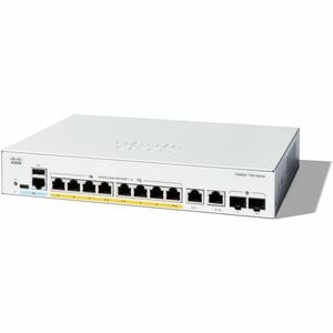 Cisco Catalyst 1300 C1300-8P-E-2G 8 Ports Manageable Ethernet Switch - Gigabit Ethernet - 10/100/1000Base-T, 1000Base-X - 