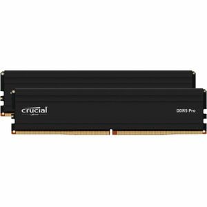 Micron Pro 64GB (2 x 32GB) DDR5 SDRAM Memory Kit - For Desktop PC - 64 GB (2 x 32GB) - DDR5-5600/PC5-44800 DDR5 SDRAM - 56
