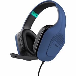 Trust Gaming Zirox 415B Kabel Auf den Ohren, Über das Ohr Stereo Gaming Headset - Blau - Binaural - Geschlossen - 20 Hz bi