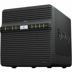 Synology DiskStation DS423 4 x Total Bays SAN/NAS Storage System - Realtek RTD1619B Quad-core (4 Core) 1.70 GHz - 2 GB RAM