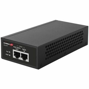 Iniettore PoE+ Edimax GP-201IT - 120 V AC, 230 V ca Ingresso - 53 V CC Uscita - 1 x 2,5 Gigabit Ethernet Porta/e di ingres