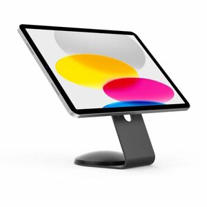 Support pour tablette PC Compulocks - Paysage, Portrait - Acier - Noir - Base pivotante, Fixation adhésive, Angle de visua