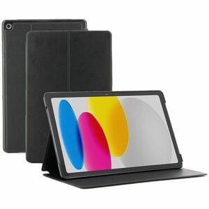 MOBILIS RE.LIFE Carrying Case (Flap) for 27.7 cm (10.9") Apple iPad (10th Generation) iPad - Black - Drop Resistant, Scrat