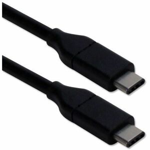 QVS 3-Meter USB-C to USB-C 2.0 Sync & Charger Cable - 9.84 ft USB-C Data Transfer Cable for USB Device, Hard Drive, Tablet