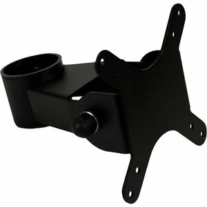 Star Micronics mUnite Pole Mount for Kiosk - Black - 75 x 75, 100 x 100 - VESA Mount Compatible - Steel