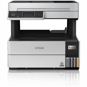 Epson L6490 Wired & Wireless EcoTank Inkjet Multifunction Printer - Colour - Copier/Fax/Printer/Scanner - 37 ppm Mono/23 p