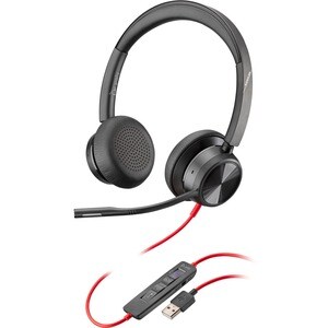 HEADSET POLY BLACKWIRE 8225 STEREO TEAMS USB-A ANC