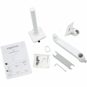 Ergotron 安装臂 用于 显示器 - 白