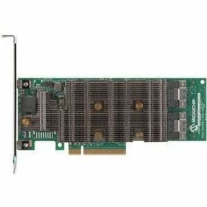 Microchip Adaptec SmartRAID Ultra 3254-16e /e SAS/SATA/NVMe Controller - 24Gb/s SAS, Serial ATA/600, NVMe - PCI Express 4.