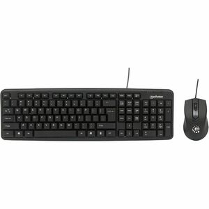 KIT DE TECLADO Y MOUSE OPTICO CONEXION USB ESP NEGRO - USB 1.1 Cable Teclado - Keyboard/Keypad Color: Negro - USB 1.1 Cabl
