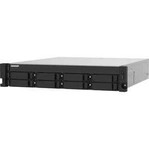 QNAP, QNAP TS-832PXU-RP-4G SAN/NAS Storage System - Annapurna Labs Alpine AL-324 Quad-core (4 Core) 1.70 GHz - 8 x HDD Sup