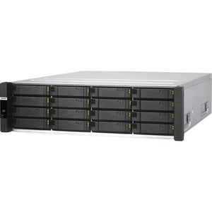 QNAP, QNAP Enterprise ZFS NAS ES1686DC-2142IT-128G SAN/NAS Storage System - 2 x Intel Xeon D-2142IT Octa-core (8 Core) 1.9