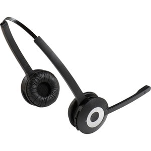 Jabra Pro 930 Wireless Over-the-head Stereo Headset - Dark Grey - Binaural - Supra-aural - 12000 cm - DECT - Noise Canceling