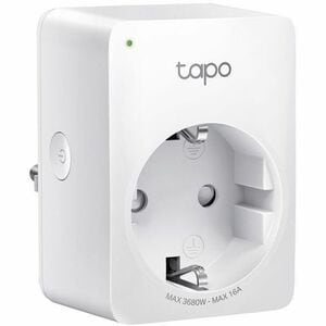 TP-Link Mini Smart Tapo P110M Smart Plug - 1 x AC Power Plug - 1 x AC Power Receptacle - 120 V AC / 16 A, 230 V AC - Googl
