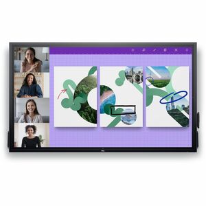 Dell P7524QT 4K UHD LCD Collaboration Display - InGlass - Touchscreen - 16:9 Aspect Ratio - 3840 x 2160 - LED - 350 cd/m² 