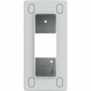 AXIS TI8204 Mounting Box for Video Door Phone - White - Aluminium
