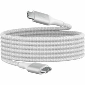 Belkin BoostCharge 2 m USB-C Datentransferkabel - Cable for MacBook, MacBook Air, MacBook Pro, Chromebook, Notebook, iPad,