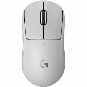 Logitech G PRO X Superlight 2 Gaming Mouse - USB 2.0 - Opto-mechanical - 5 Button(s) - White - Wireless - Rechargeable - 3