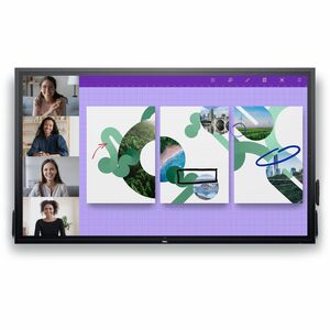 Dell P7524QT 190,5 cm (75 Zoll) 4K UHD LCD Collaboration Display - InGlass - Touchscreen - 16:9 Seitenverhältnis - 3840 x 