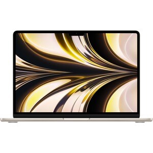 Apple MacBook Air MLY23ZP/A 34.5 cm (13.6") Notebook - Apple M2 - 8 GB - 512 GB SSD - English (US) Keyboard - Starlight - 