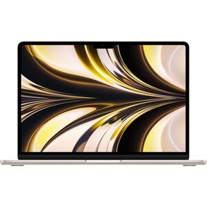 Apple MacBook Air MLY13ZP/A 34.5 cm (13.6") Notebook - Apple M2 - 8 GB - 256 GB SSD - English (US) Keyboard - Starlight - 