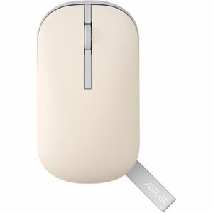 Asus Marshmallow MD100-OM-GTL Mouse - Bluetooth/Radio Frequency - Optical - Oat Milk, Green Tea Latte - Wireless - 2.40 GH