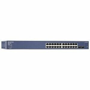 Commutateur Ethernet Netgear Smart GS724TP 24 Ports Gérable - Gigabit Ethernet - 10/100/1000Base-T, 1000Base-X - 4 Couche 
