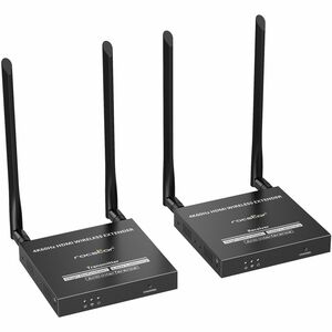 Rocstor TrueReach 4K@60Hz HDMI over Wireless Extender - 4K 60Hz up to 164ft (50m) - Long Range - Wireless HDMI 4K 60Hz Vid