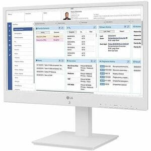 LG 24CR670NK6P All-in-One Thin Client Pentium N6005 Quad-core (4 Core) 2 GHz - Intel Chip - 8 GB RAM DDR4 SDRAM - 16 GB Fl