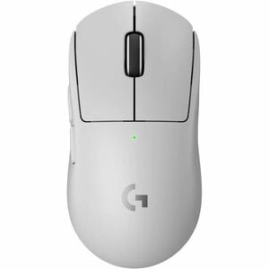 Logitech G PRO X Superlight 2 Lightspeed Wireless Gaming Mouse - Optical - Wireless - Rechargeable - White - USB 2.0 - 320